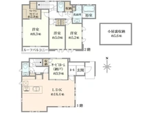【東京都/世田谷区赤堤】赤堤2丁目戸建 間取り図