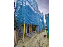 【東京都/世田谷区上祖師谷】世田谷区上祖師谷3丁目　新築戸建て 建築中の外観