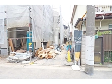 【東京都/北区十条仲原】北区十条仲原1期　1号棟 建築中の外観