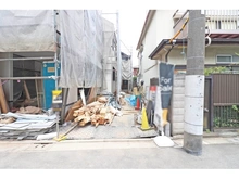【東京都/北区十条仲原】北区十条仲原1期　1号棟 建築中の外観