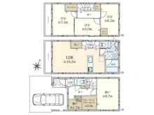 【東京都/江東区東砂】中古戸建　江東区東砂6丁目 間取り図