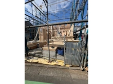 【東京都/小平市花小金井】小平市花小金井6丁目　新築戸建（D号棟） 建築中の外観