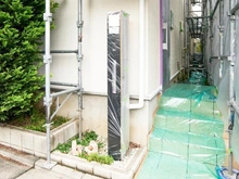 【東京都/世田谷区祖師谷】世田谷区祖師谷4丁目リノベーション戸建 表札＆メールBOX：リフォーム中