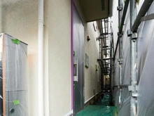 【東京都/世田谷区祖師谷】世田谷区祖師谷4丁目リノベーション戸建 玄関：リフォーム中