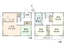 【東京都/世田谷区祖師谷】世田谷区祖師谷4丁目リノベーション戸建 間取り図