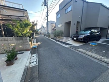 【東京都/世田谷区千歳台】世田谷区千歳台2丁目新築戸建 前面道路