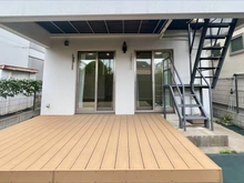 【東京都/世田谷区成城】世田谷区成城8丁目戸建 ウッドデッキ