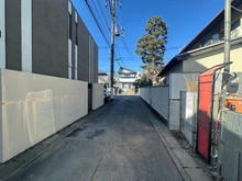 【東京都/世田谷区成城】世田谷区成城7丁目 新築戸建 A号棟 前面道路