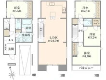 【東京都/渋谷区恵比寿南】渋谷区恵比寿2丁目戸建て 間取り図