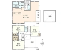 【東京都/杉並区上井草】杉並区上井草2丁目新築戸建て 間取り図