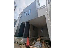 【神奈川県/川崎市中原区井田】川崎市中原区井田2丁目　新築戸建 A号棟 建築中の外観：全2棟現場