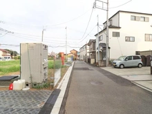 【埼玉県/所沢市上新井】所沢市上新井2丁目新築戸建 A号棟 前面道路