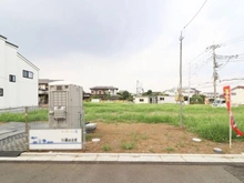 【埼玉県/所沢市上新井】所沢市上新井2丁目新築戸建 C号棟 現地（建築前）：全8区画　C区画は左から3番目