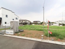 【埼玉県/所沢市上新井】所沢市上新井2丁目新築戸建 C号棟 現地（建築前）：全8区画　C区画は左から3番目