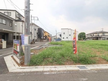 【埼玉県/所沢市上新井】所沢市上新井2丁目新築戸建 E号棟 現地（建築前）：全8区画　E区画は手前側