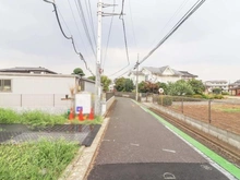 【埼玉県/所沢市上新井】所沢市上新井2丁目新築戸建 G号棟 前面道路