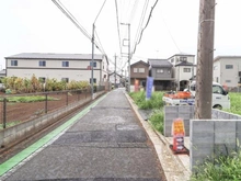 【埼玉県/所沢市上新井】所沢市上新井2丁目新築戸建 G号棟 前面道路
