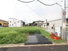 【埼玉県/所沢市上新井】所沢市上新井2丁目新築戸建 H号棟 現地（建築前）：全8区画　H区画は右手前側
