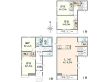 【東京都/板橋区徳丸】板橋区徳丸5丁目 C号棟 間取り図
