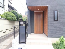 【東京都/台東区谷中】谷中3丁目新築戸建A号棟 アプローチ