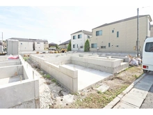 【東京都/足立区六木】足立区六木2丁目新築戸建　B号棟 建築中の外観
