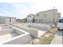 【東京都/足立区六木】足立区六木2丁目新築戸建　B号棟 建築中の外観