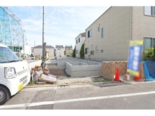【東京都/足立区六木】足立区六木2丁目新築戸建　A号棟 建築中の外観