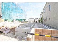 【東京都/足立区六木】足立区六木2丁目新築戸建　A号棟 建築中の外観