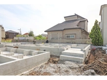 【東京都/足立区六木】足立区六木2丁目新築戸建　F号棟 建築中の外観