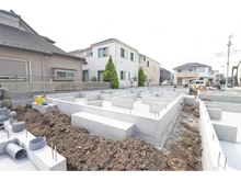 【東京都/足立区六木】足立区六木2丁目新築戸建　F号棟 建築中の外観