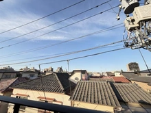 【東京都/荒川区西尾久】荒川区西尾久2丁目　戸建て 眺望：2階洋室から