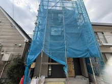 【東京都/足立区新田】足立区新田1丁目　新築戸建て 建築中の外観