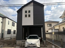 【東京都/足立区伊興】足立区伊興3丁目　A号棟 建築中の外観：【全7棟】一番左側前