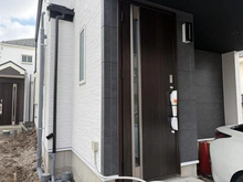 【東京都/足立区伊興】足立区伊興3丁目　A号棟 建築中の外観：【全7棟】一番左側前