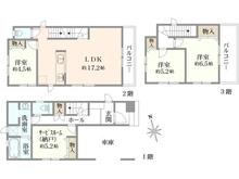 【東京都/足立区宮城】足立区宮城1丁目　新築戸建　Ⅾ号棟 間取り図