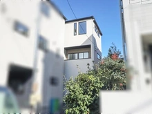 【埼玉県/川口市朝日】川口市朝日六丁目　新築戸建　1号棟 建築中の外観