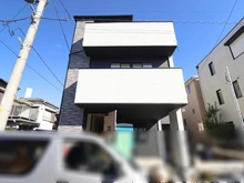 【埼玉県/川口市朝日】川口市朝日六丁目　新築戸建　2号棟 建築中の外観