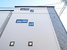 【埼玉県/川口市朝日】川口市朝日六丁目　新築戸建　2号棟 建築中の外観