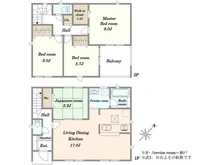 【埼玉県/川口市大字安行小山】川口市安行小山　新築戸建　8号棟 間取り図