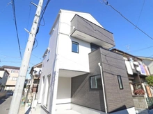 【埼玉県/川口市朝日】川口市朝日6丁目 新築戸建 建築中の外観