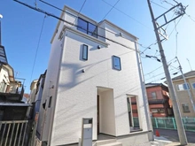 【埼玉県/川口市朝日】川口市朝日6丁目 新築戸建 建築中の外観