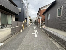 【埼玉県/蕨市南町】蕨市南町第8 1号棟 前面道路