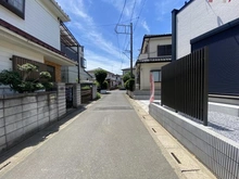 【埼玉県/蓮田市馬込】蓮田市馬込2丁目 新築戸建 前面道路