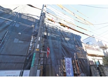 【埼玉県/川口市芝】川口市芝1丁目47期　2号棟 建築中の外観