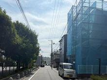 【神奈川県/川崎市中原区上平間】川崎市中原区上平間　中古戸建 前面道路