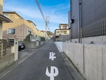 【神奈川県/川崎市麻生区千代ケ丘】麻生区千代ケ丘6丁目　新築戸建　2号棟 前面道路