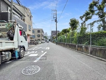 【神奈川県/川崎市幸区戸手】川崎市幸区戸手4丁目　新築戸建　2号棟 前面道路