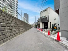 【神奈川県/川崎市幸区戸手】川崎市幸区戸手4丁目　新築戸建　7号棟 前面道路