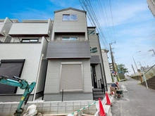 【神奈川県/川崎市幸区戸手】川崎市幸区戸手4丁目　新築戸建　7号棟 外観：全10棟　右