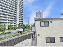 【神奈川県/川崎市幸区戸手】川崎市幸区戸手4丁目　新築戸建　9号棟 眺望：3階南西側バルコニーより